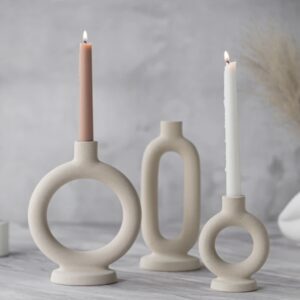 Landles Ceramic Candle Holder,